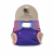 Svrchní kalhotky novorozenecké  - Rainbow on purple NB-PUL-013