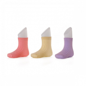 Ponožky BMB Pastels for Girls 12-24 mes. (3 páry) XKKO-BMB-G12